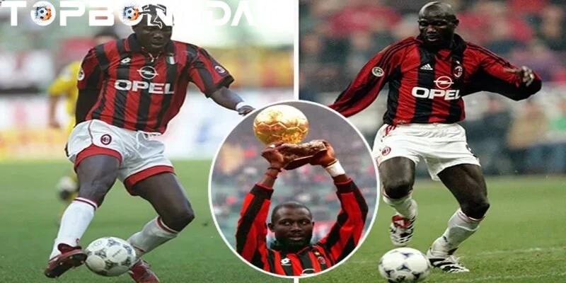 George Weah: Quả Bóng Vàng Duy Nhất Của Khu Vực Châu Phi 2 George Weah thành công rực rỡ tại Milan